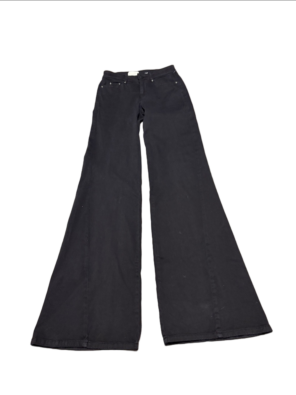 Pilcro By Anthropologie Black Flared Pants Size 25